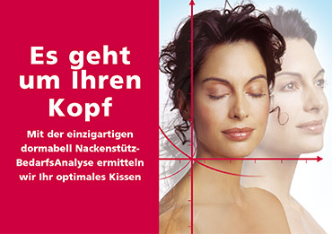 Es geht um ihren Kopf - Jetzt erholsam schlafen!